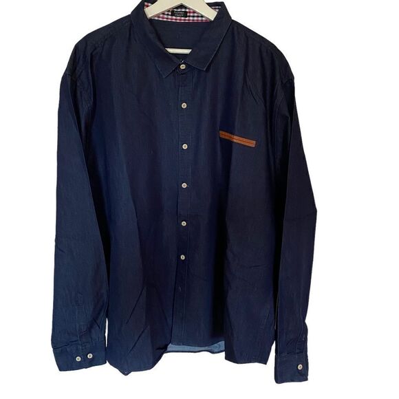 Coofandy mens dress shirt button down XXXXL long sleeve - Picture 1 of 5